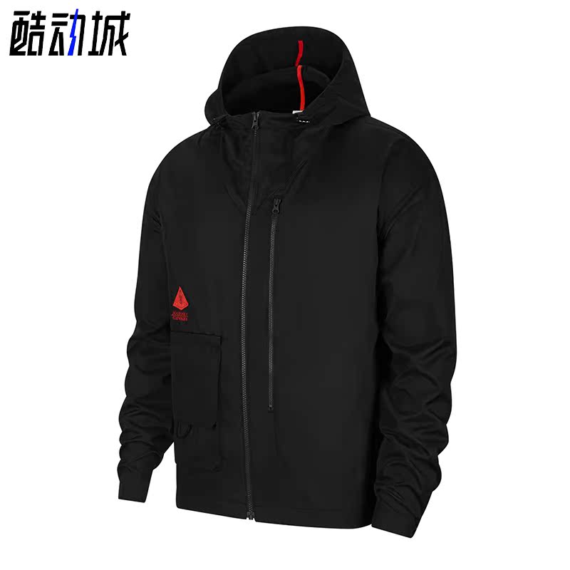 休闲运动针织拉链夹克防风外套