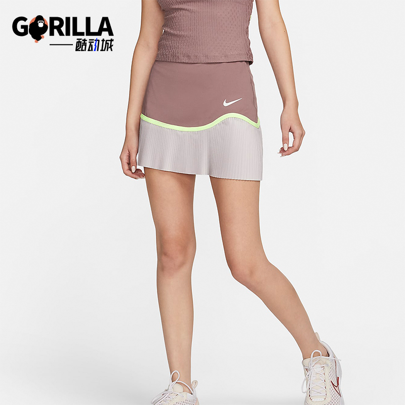 Nike/耐克正品夏季新款女士透气休闲运动半身裙FD6533-208