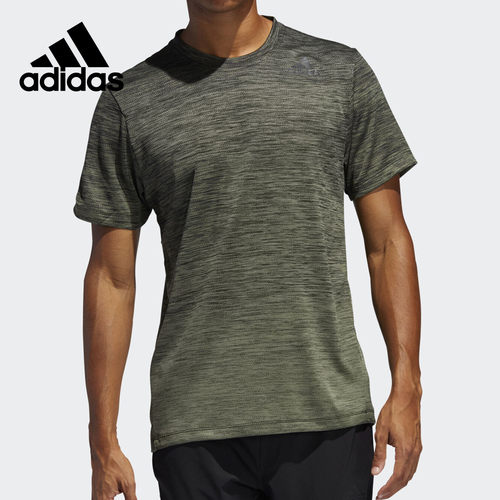 Adidas/阿迪达斯正品夏季新款男子时尚休闲运动短袖T恤FL4398