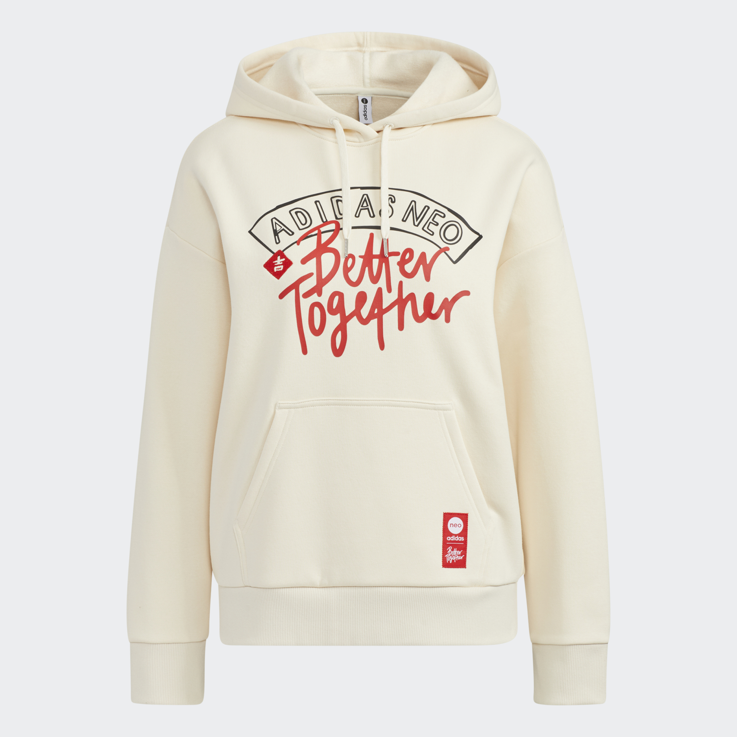 adidas阿迪达斯女连帽卫衣