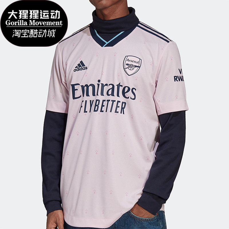 Adidas/阿迪达斯正品新款男子阿森纳足球透气短袖球衣 HF0710