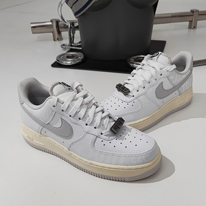 Nike/耐克正品Air Force Premium AF1白灰反光空军一号板鞋CJ1631