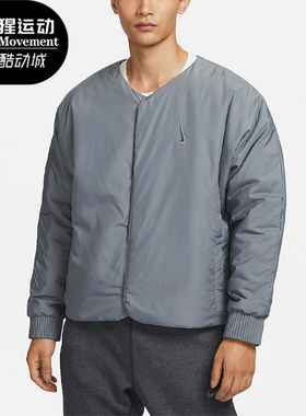 Nike/耐克正品新款男子小勾刺绣休闲保暖舒适透气运动棉服FB8609