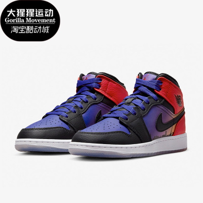 耐克GS女子大童耐磨复古篮球鞋