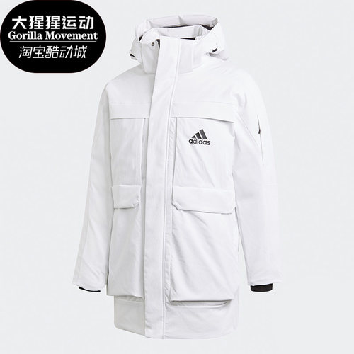 Adidas冬季男子休闲运动羽绒外套