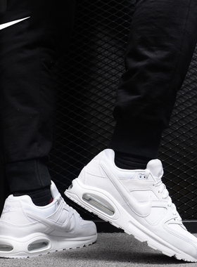 Nike/耐克正品AIR MAX COMMAND LEATHER男气垫运动小白板鞋749760