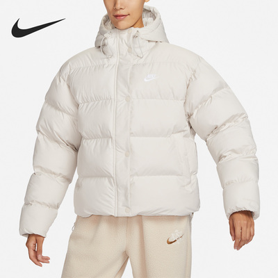 耐克正品女子保暖休闲棉服