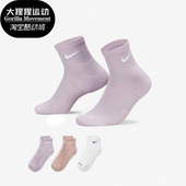 耐克正品 SX6890 春季 男女通用运动休闲袜三双装 955 新款 Nike