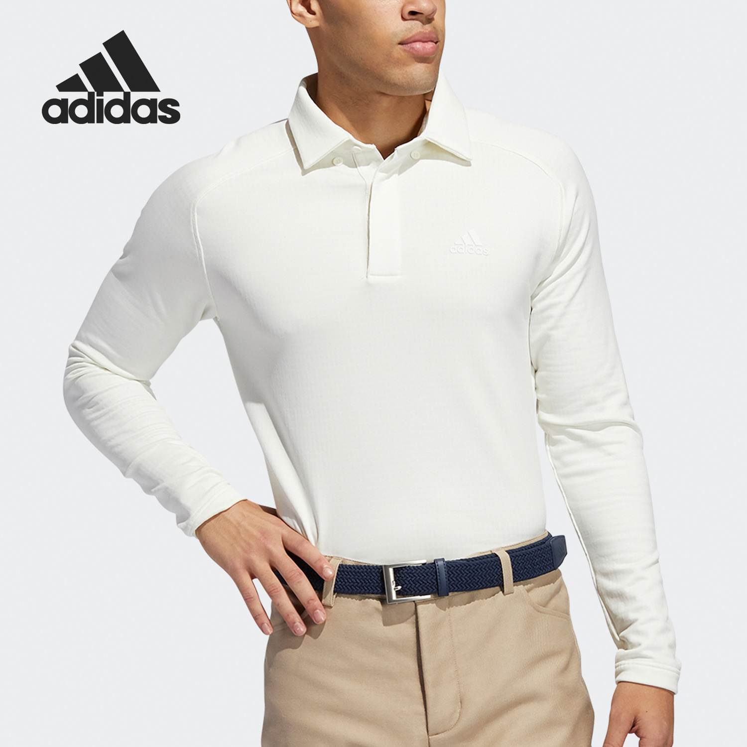 阿迪达斯男子运动POLO衫