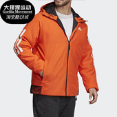 男子拉链运动棉服外套 Adidas 新款 冬季 DZ1405 阿迪达斯正品