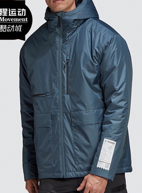 Adidas/阿迪达斯正品冬季新款男子户外夹克保暖棉服GL7401 GL7402