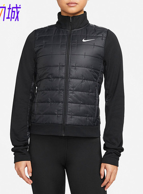 Nike/耐克正品秋季新款女子运动短款保暖棉服外套 DD6062-010