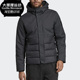 男子运动连帽羽绒服外套 Adidas 新品 冬季 DZ1406 阿迪达斯正品