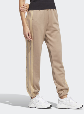 Adidas/阿迪达斯正品三叶草春季新款女子休闲直筒针织长裤HH9459