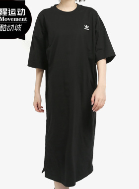 Adidas/阿迪达斯正品新款 三叶草 TREFOIL DRESS女裙子FL0050