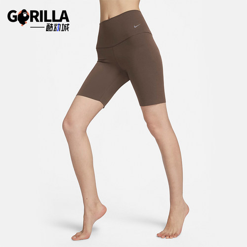 Nike/耐克正品夏季女士弹力透气运动训练紧身长裤DQ6004-237