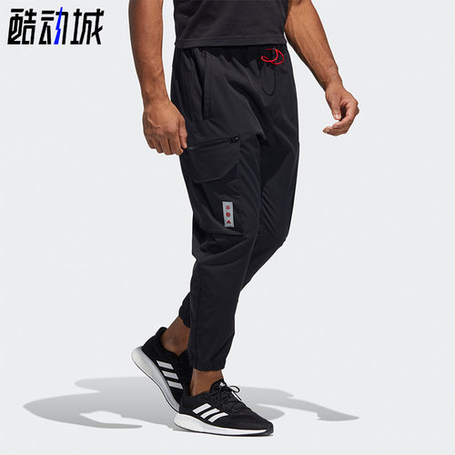 阿迪达斯休闲男时尚运动健身长裤