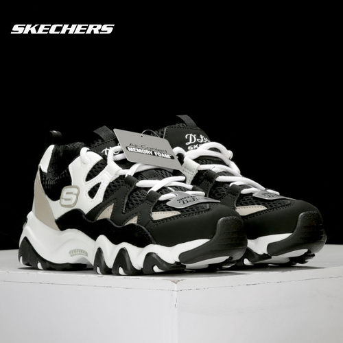 Skechers/斯凯奇正品女子跑步鞋清仓特价99999693-BKW
