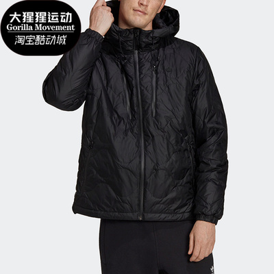 阿迪达斯正品男子羽绒服