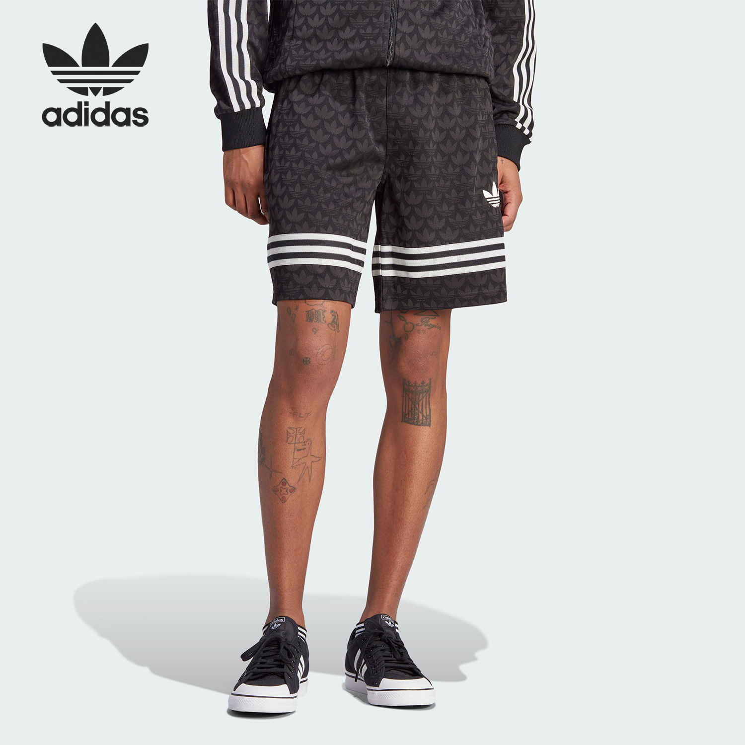 Adidas/阿迪达斯透气运动短裤