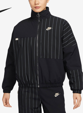 Nike/耐克正品冬季新款女子宽松保暖运动立领外套FV6187-010