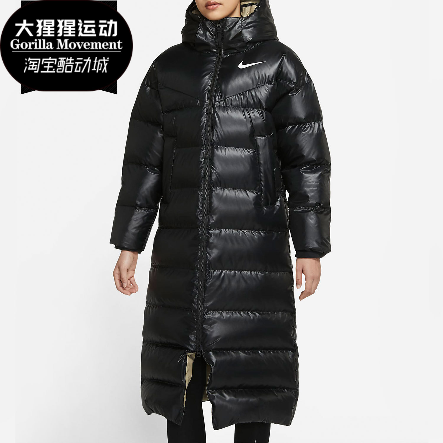 耐克防风保暖女子羽绒服正品