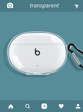 适用魔音Beats Studio Buds耳机套降噪耳机保护壳硅胶防摔透明壳