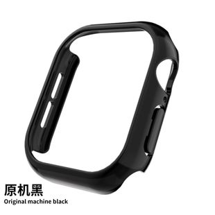 适用ApplewatchS10糖果色镂空边框10代42 49mm手表壳保护硬壳