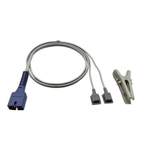 nellcor 9针加密人用兽用血氧探头分体DS-100A/DS100A动物SPO2