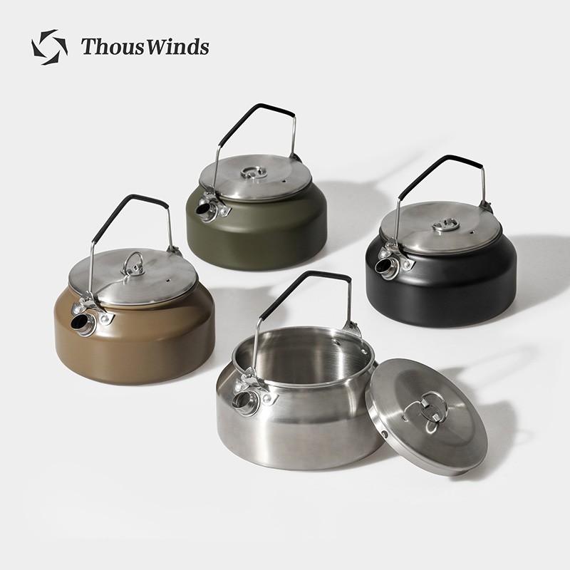 ThousWinds户外不锈钢煮茶壶