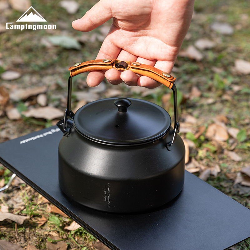 柯曼露营不锈钢水壶茶壶咖啡壶