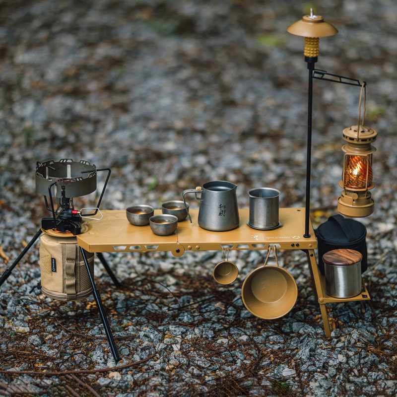 千风轻量化露营徒步solo折叠桌