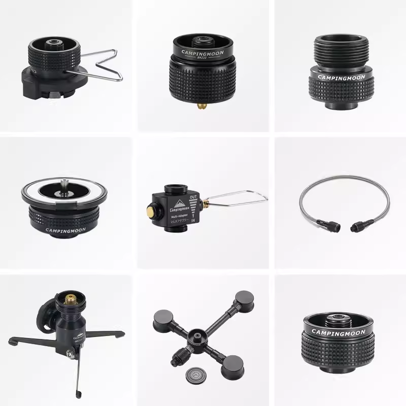 柯曼炉头气罐转接头充气阀黑化