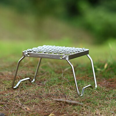 柯曼不锈钢可折叠迷你炉架