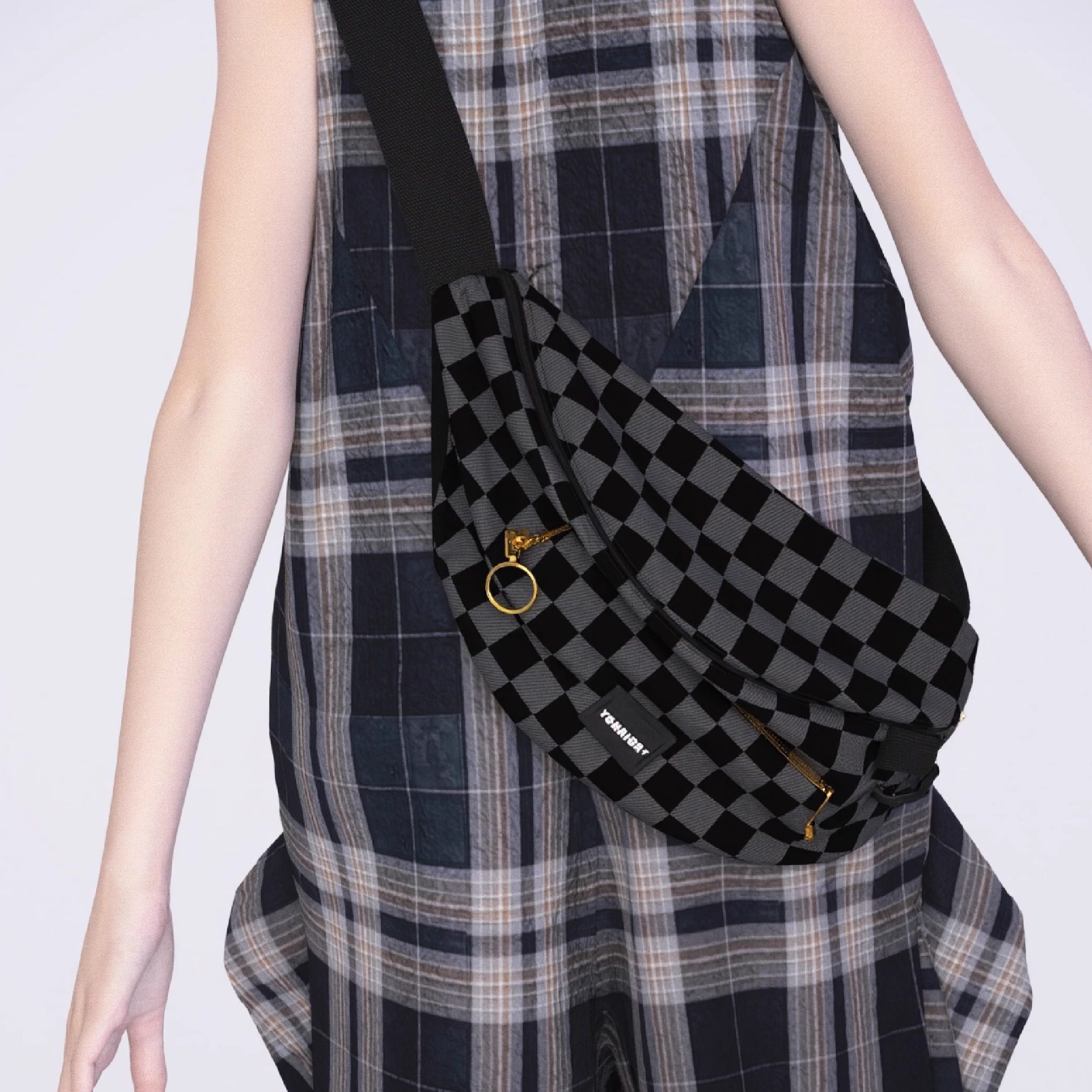 YONAIGA韩系ins潮牌百搭斜挎包