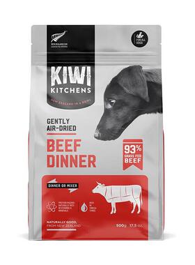 KIWI KITCHENS风干牛肉狗粮低温烘焙鲜肉粮无谷柯基全犬种通用全