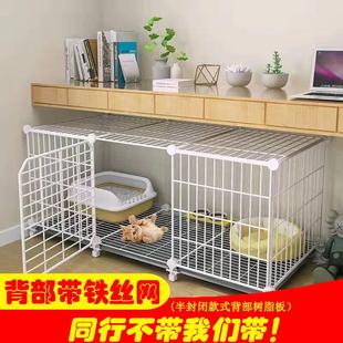 纳学猫笼子带厕所别墅超大自由空间室内空笼猫舍家用三层小型猫咪