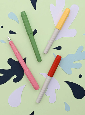 德国kaweco perkeo创意撞色高颜值钢笔送礼签名办公写学生练字笔