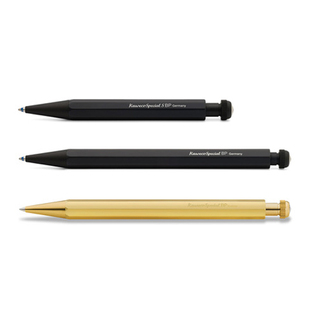 德国KAWECO Special专业铝制黄铜圆珠笔按压式签字笔便携办公送礼