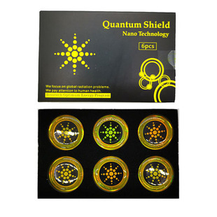 Quantum Pendant能量防辐射盾圆形防辐射贴/手机防电磁波贴片饰品