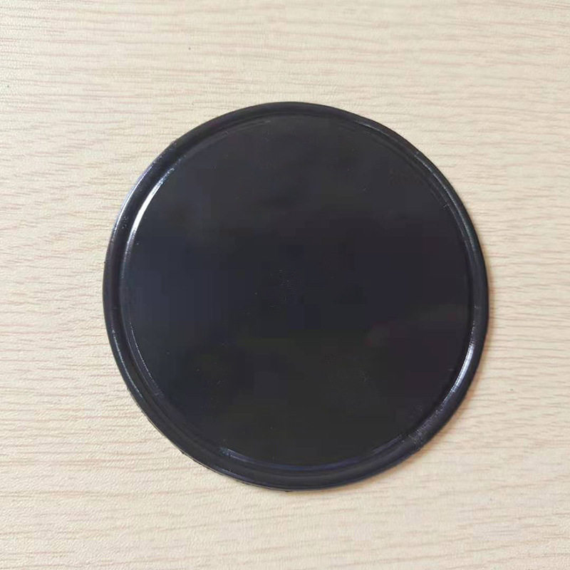 汽车防滑垫圆形硅胶垫 车载香水防滑垫车用 一件代发