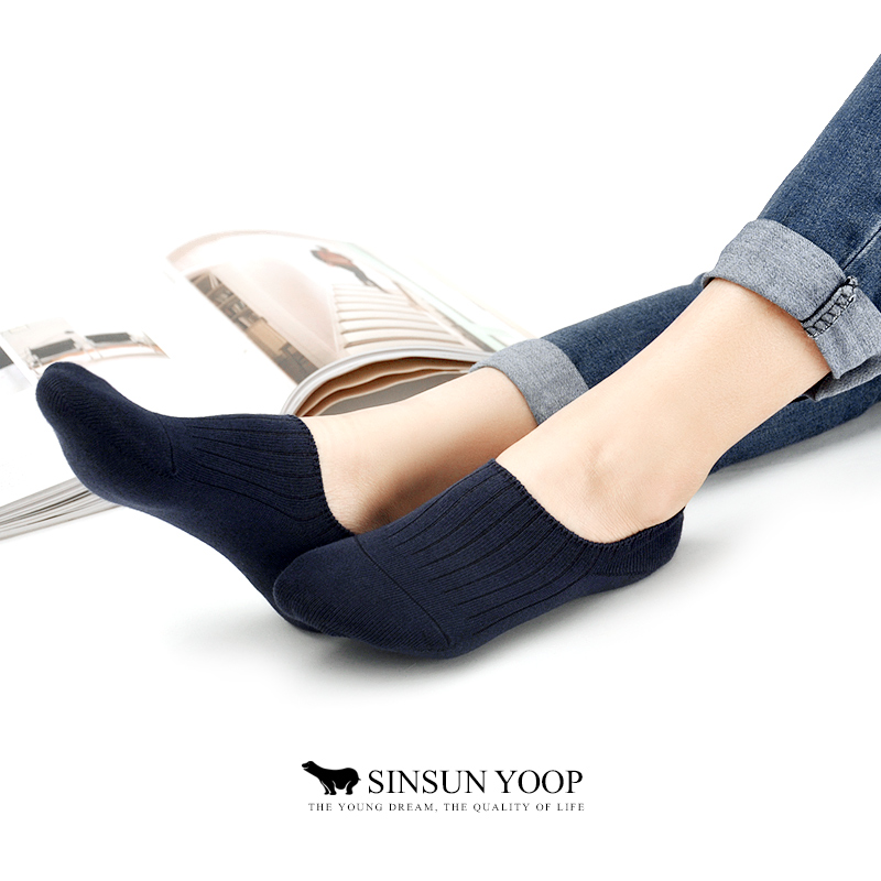 船袜双装夏季纯棉豆豆鞋浅口