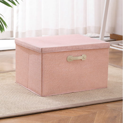 家用衣服收纳箱布艺衣柜放衣物整理盒加厚大容量特大折叠式储物筐