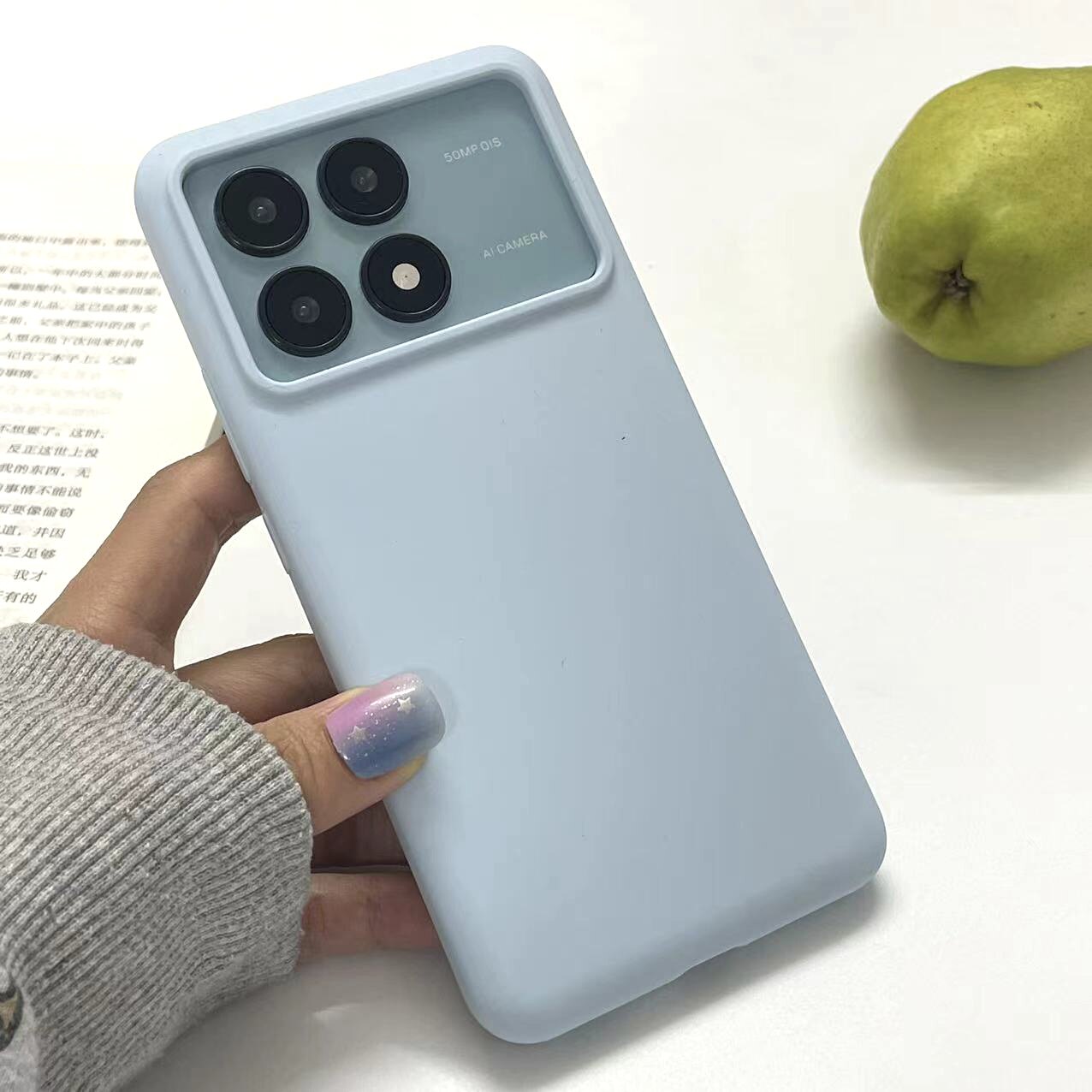 耐脏适用红米K70至尊版液态硅胶k60/k50ultra保护套n