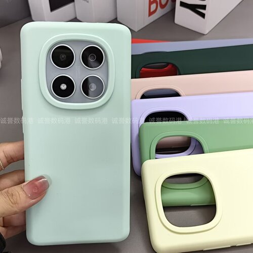 耐脏液态硅胶纯色红米note14proo
