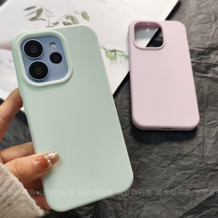 ins奶蓝纯色适用OPPO FIND X9/X8s+手机壳X6PRO全包Reno15/14液态13硅胶8PRO+防摔X7Ultra软糯11高级情侣