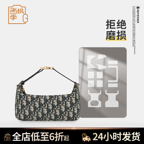 适用Dior迪奥Travel Nomad手拿包饭盒包五金保护膜防磨损金属贴膜