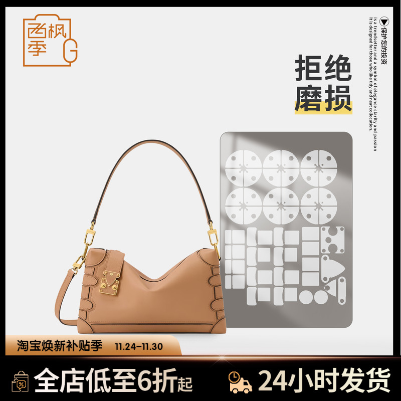 适用LV SIDE TRUNK SILHOUETTE 手袋SS26软盒子包五金保护膜贴膜