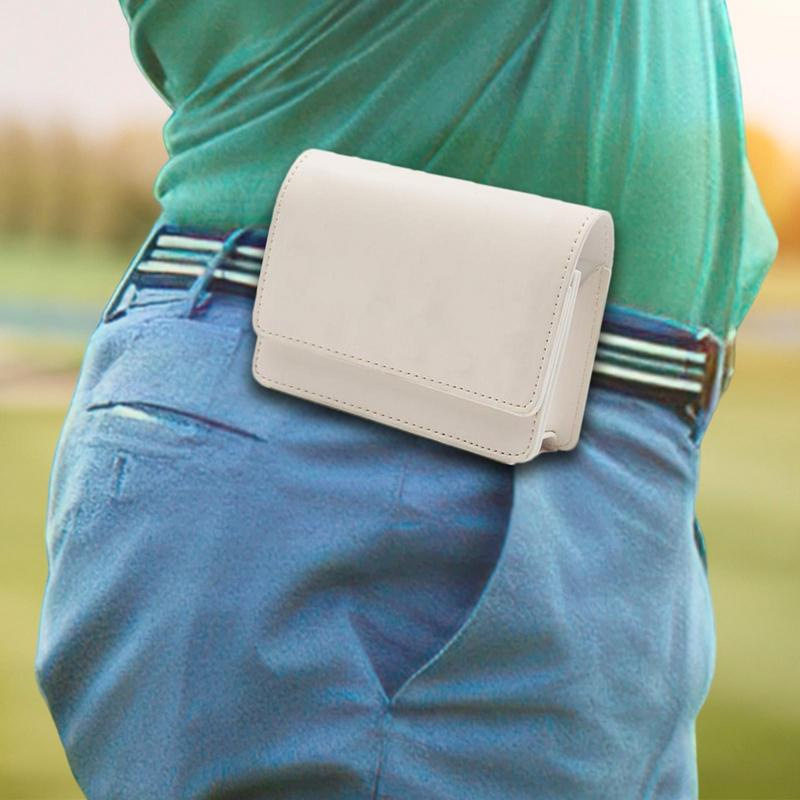 高尔夫测距仪包韩版真皮收纳包袋高尔夫小腰包可穿Golf腰带球包图片
