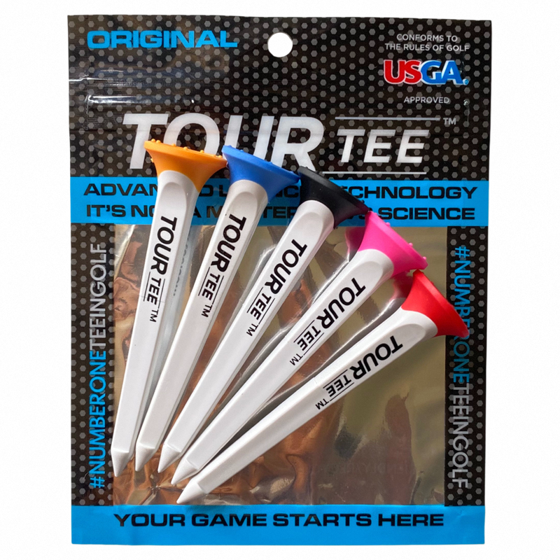 高尔夫球Tee进口长80mm短45mm耐打梯球钉塑料球托座发球T